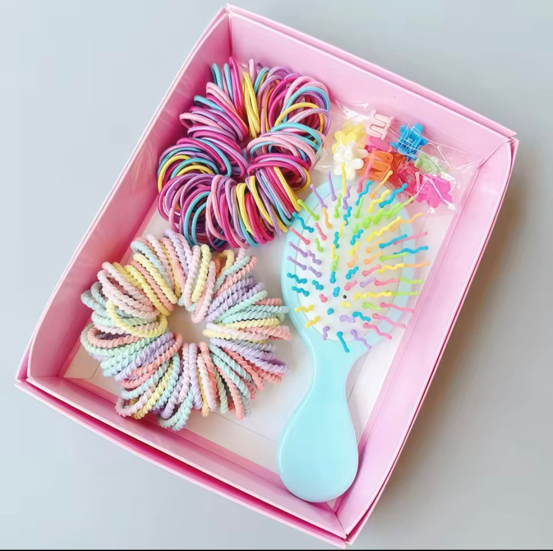 Hairbrush & Hairband Set