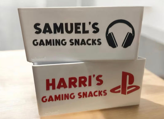 Personalised Gaming Snack Crate
