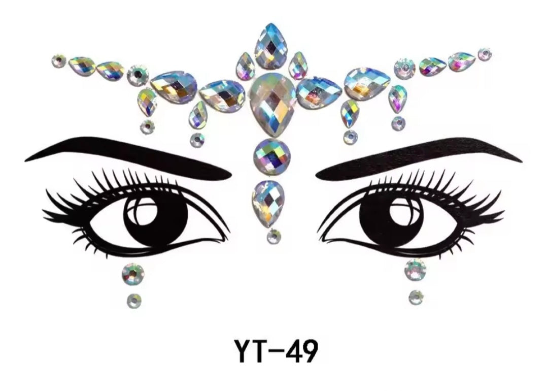 Rhinestone Face Jewels