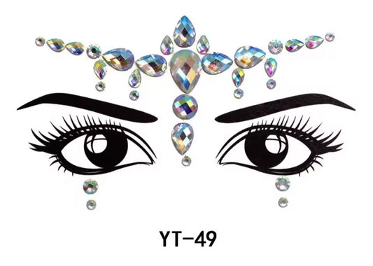 Rhinestone Face Jewels
