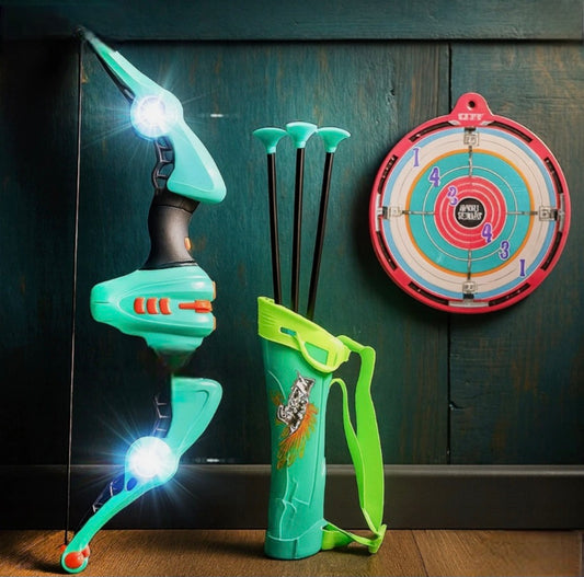 Kids Bow And Arrow Led Set