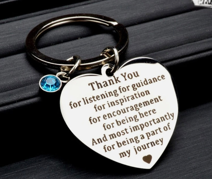 Friendship Thankyou Keyring