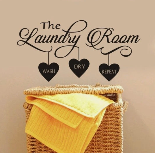 The Laundry Room Wall Decal