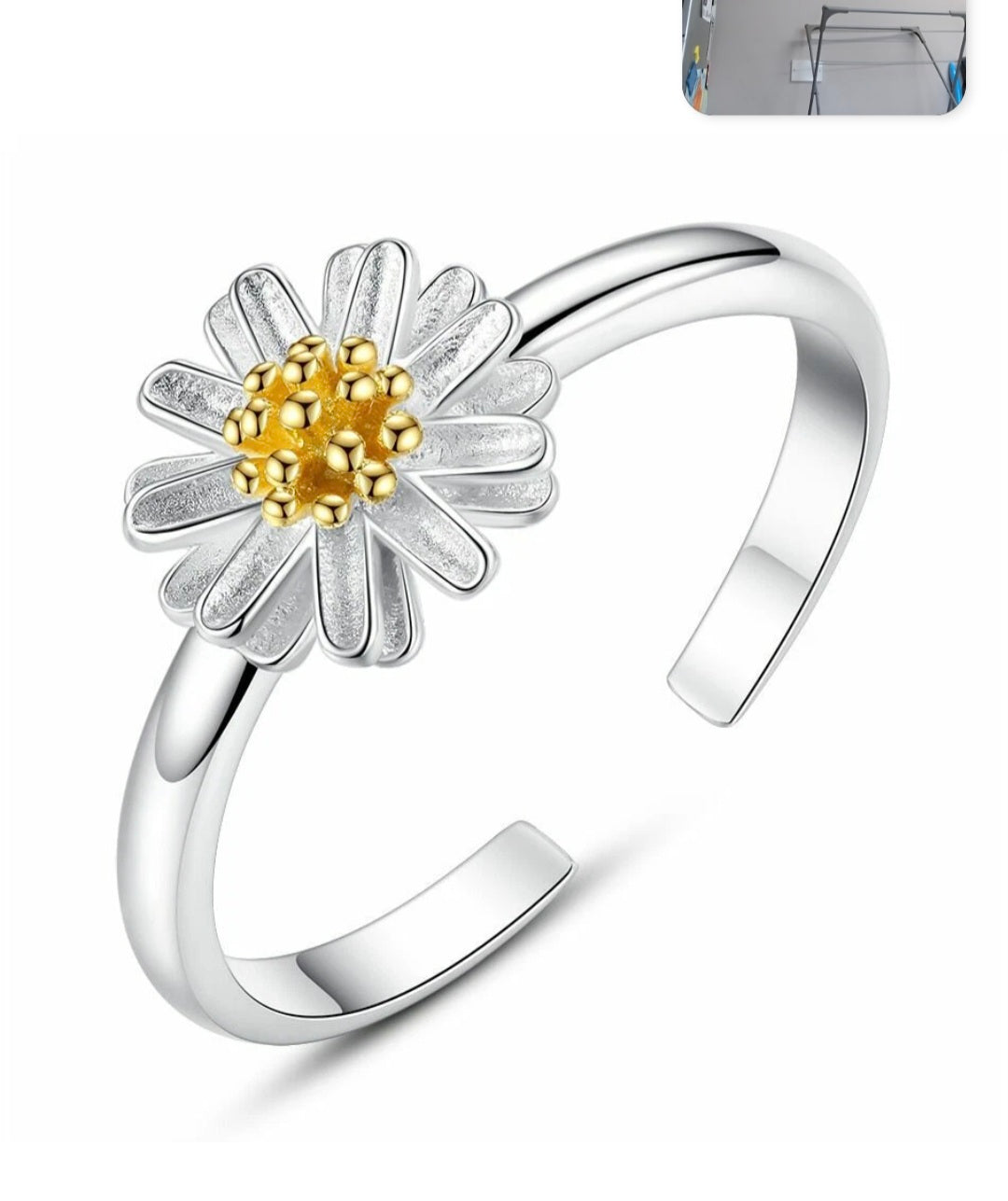 Adjustable Rings 925 Sterling Silver