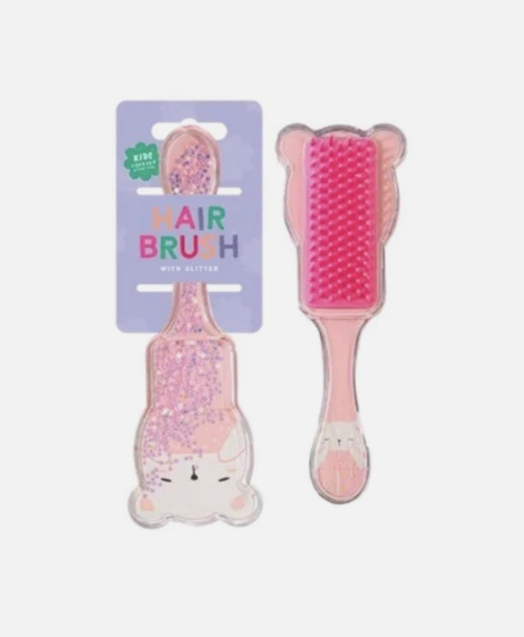 Animal Glitter Hairbrush