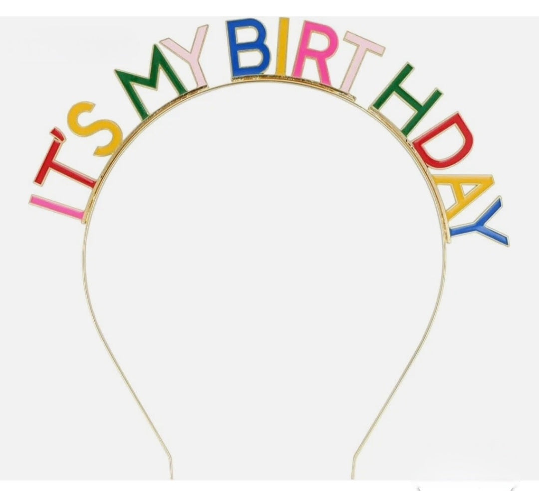 Its My Birthday Headband