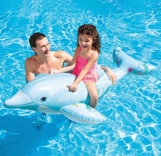 Swimming Pool Ride On Dolphin Float