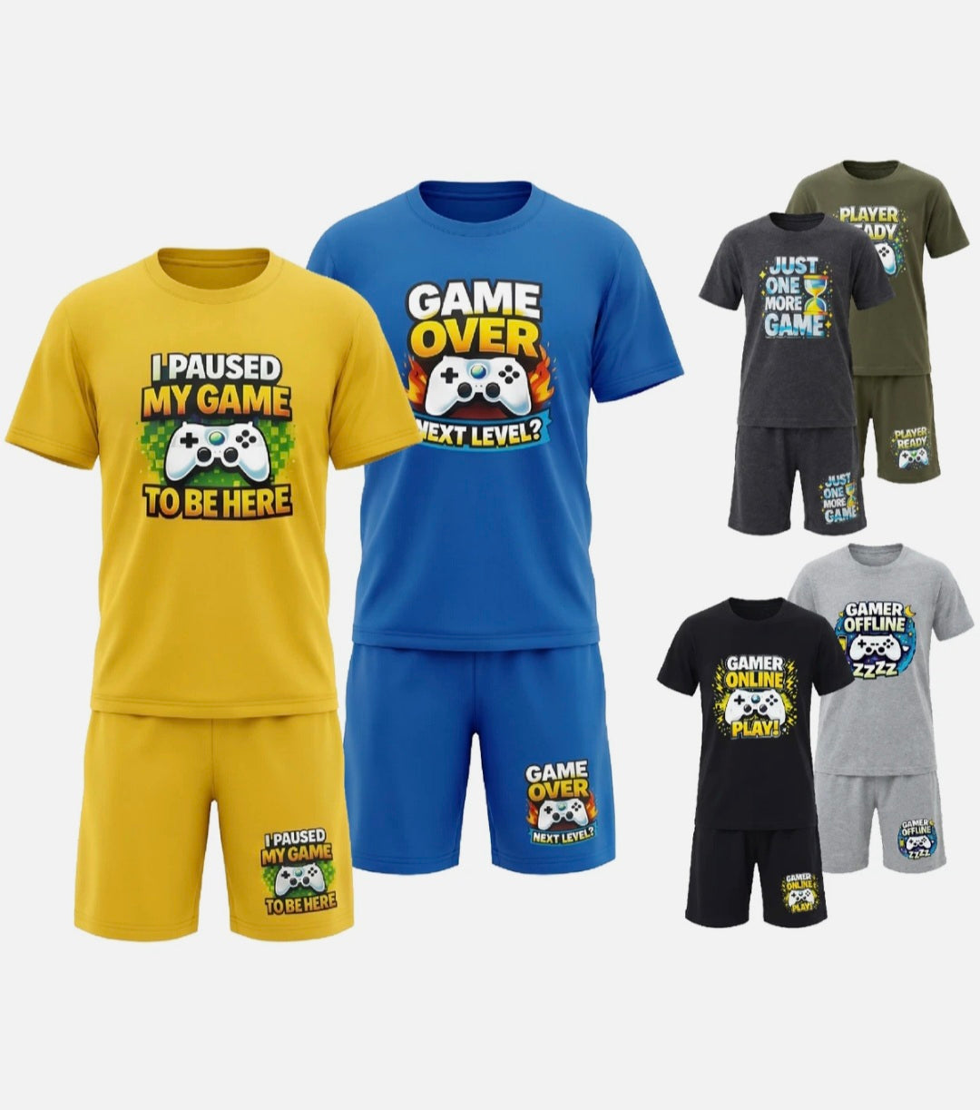 Gamer Pyjamas 2Pck