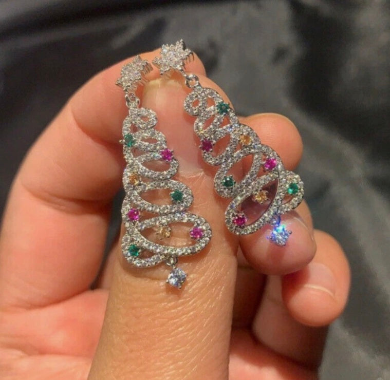 Christmas Tree Earrings