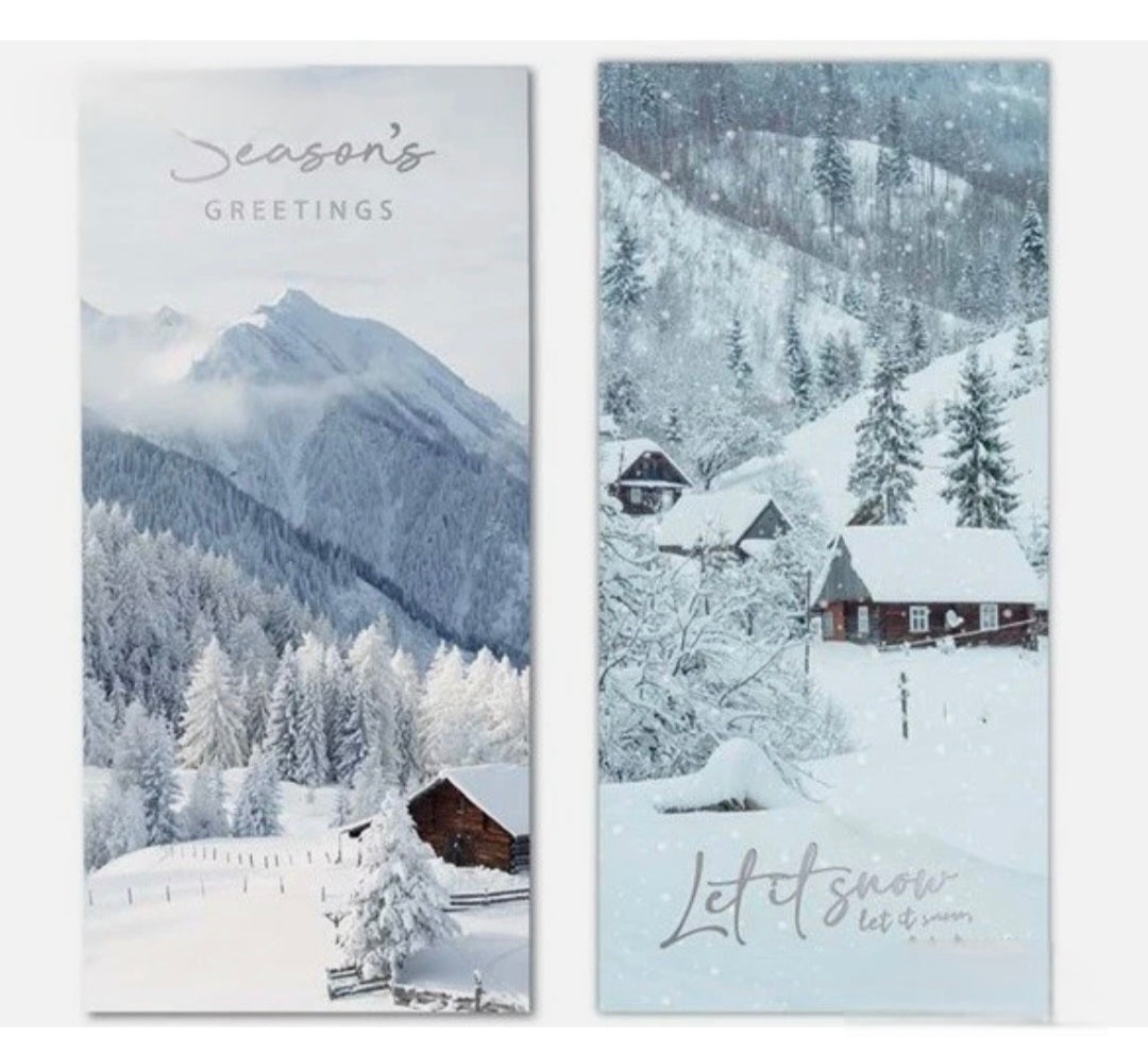 24 Christmas Cards 2 Designs