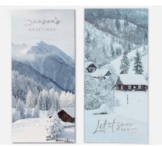 24 Christmas Cards 2 Designs