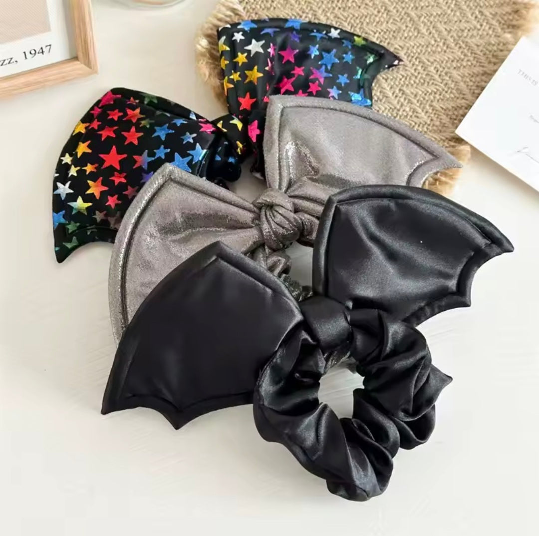 Bat Hair Scrunchie