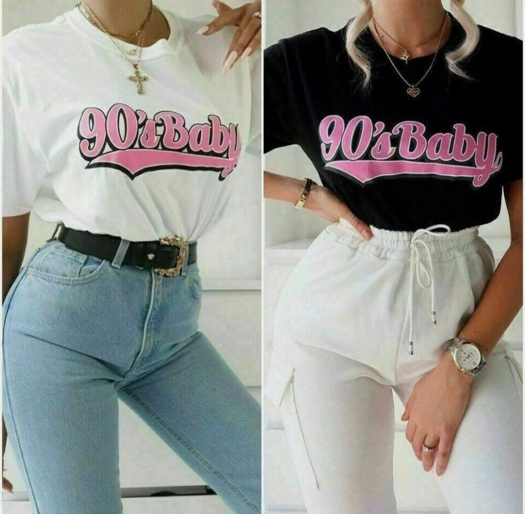Oversized 90s Baby Tshirt