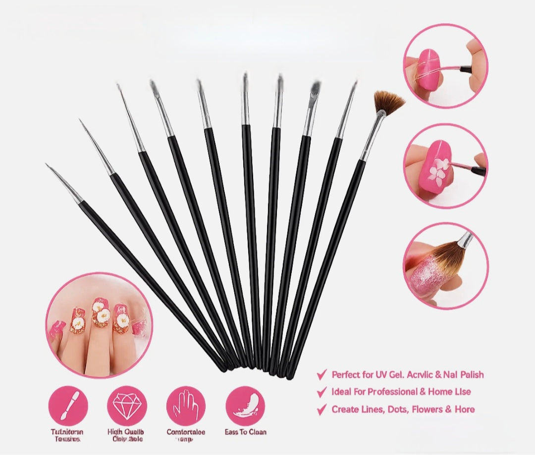 Nail Art Brush Set
