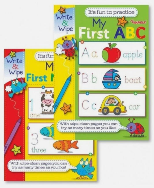 My First ABC 123 Learning Books