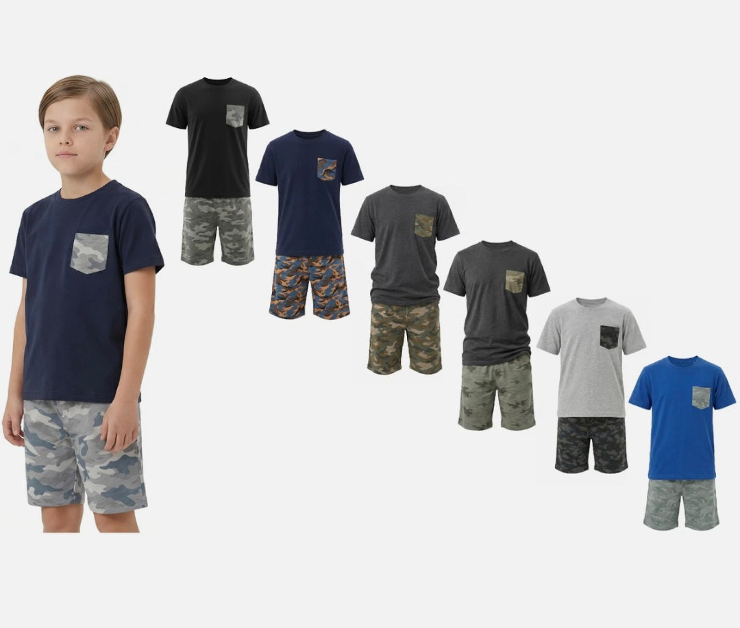 Boys Camo Pyjamas