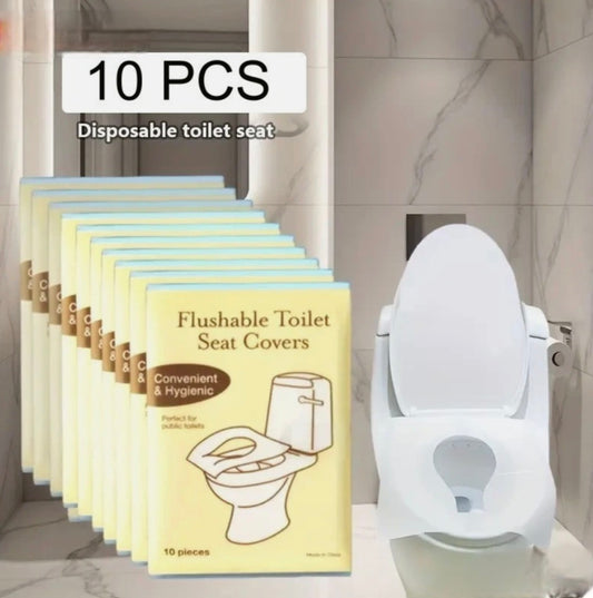 10 Disposable Toilet Seat Covers