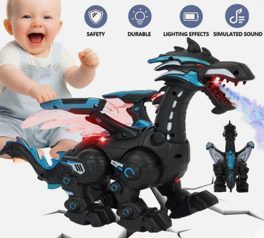 Walking Dinosaur Spray Toy With Light Effect