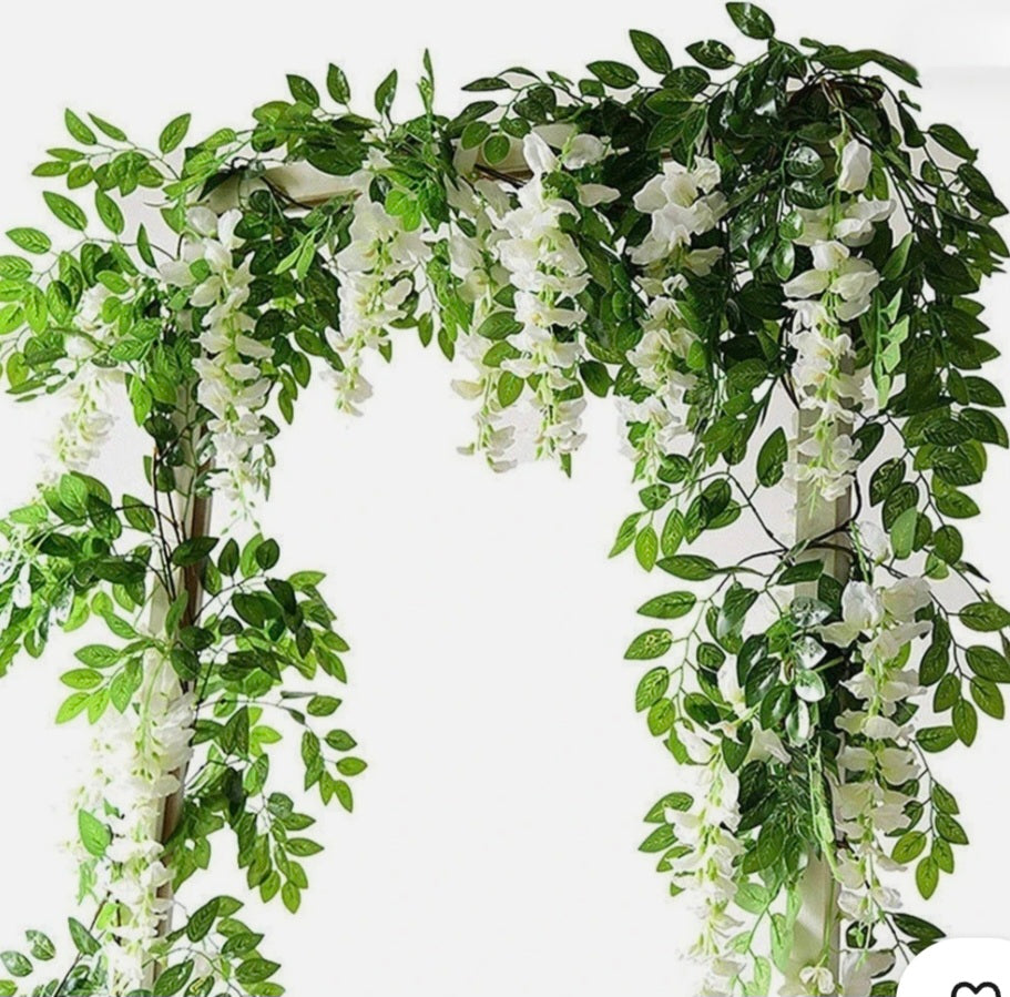 2 X 7FT Artificial Flower Garland