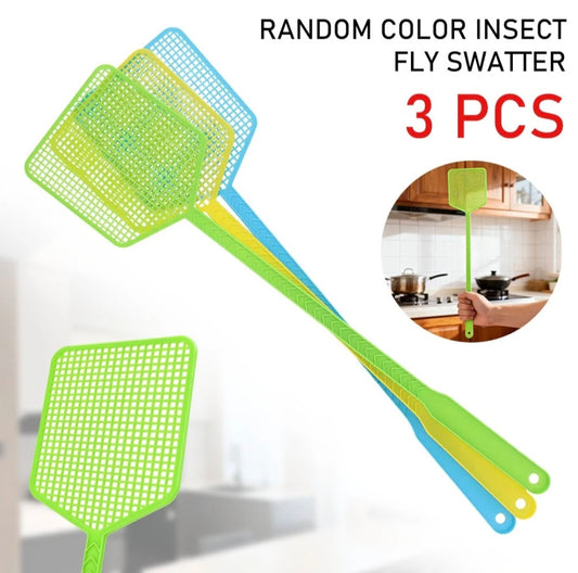 Fly Swatters 3Pck
