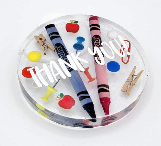 Thankyou Resin Paperweight