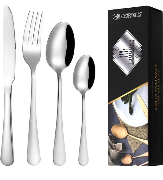 Stainless Steel Cutlery Set 16Pc