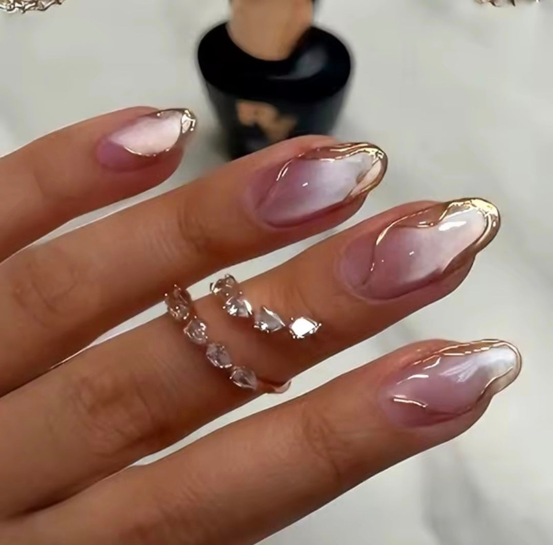 Almond Shaped False Nails 24Pck