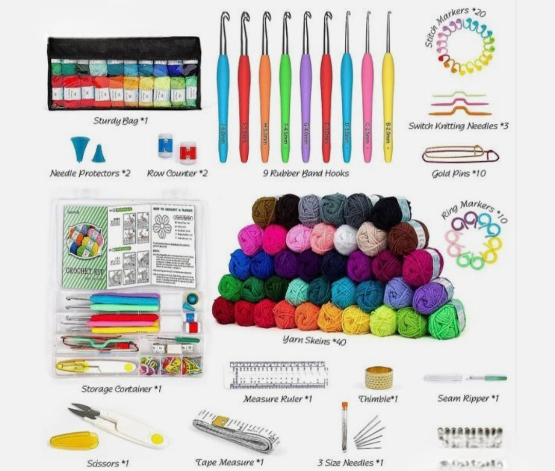 Complete Crochet Starter Kit