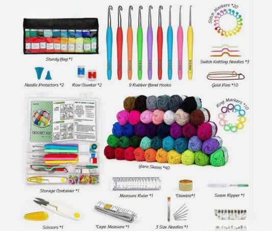 Complete Crochet Starter Kit