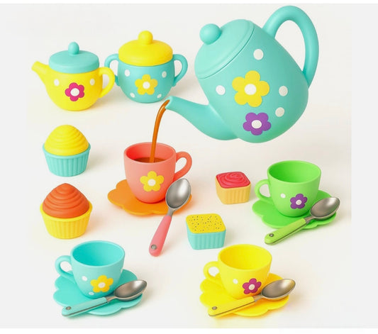 Tea Set Play Set 22 Pieces