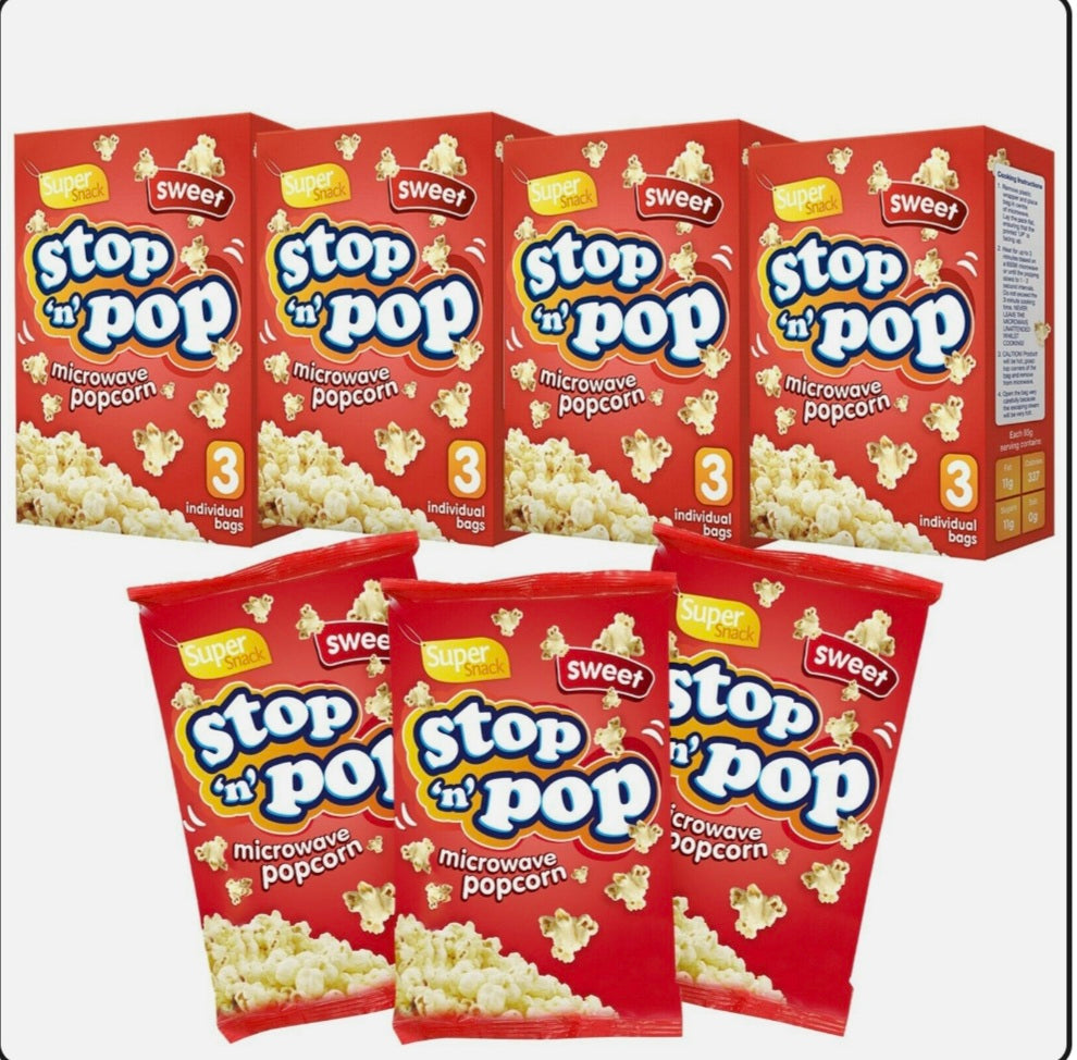 Microwavable Popcorn 12Pck