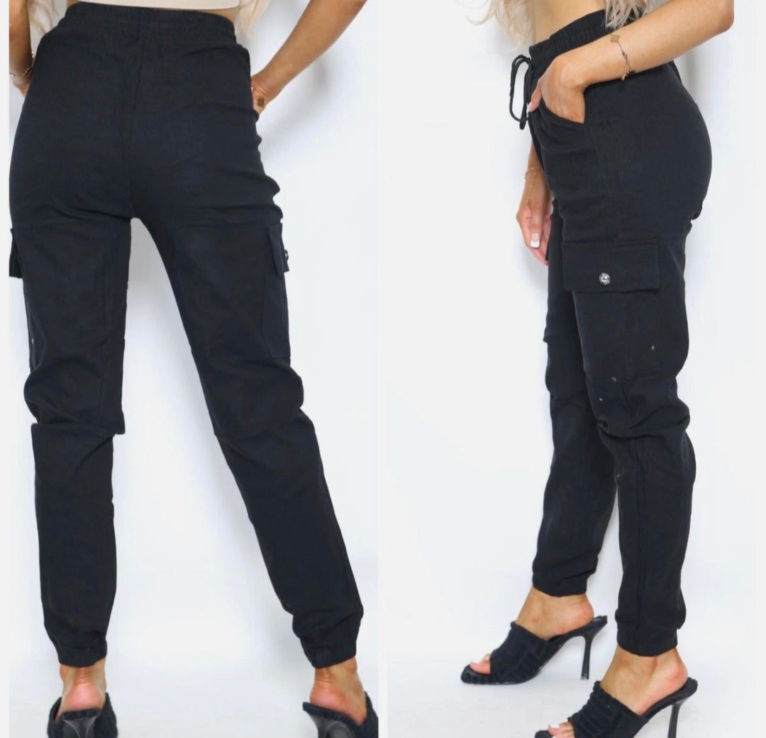 Womens Combat Cargo Trousers