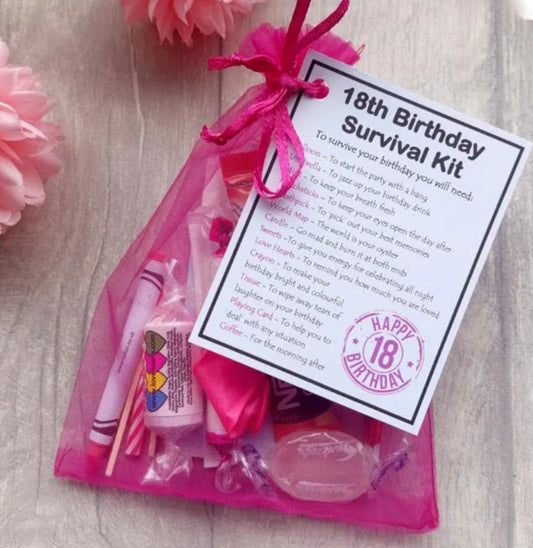 Birthday Survival Kit - 18th