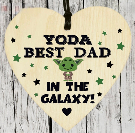 Dad Heart Plaque