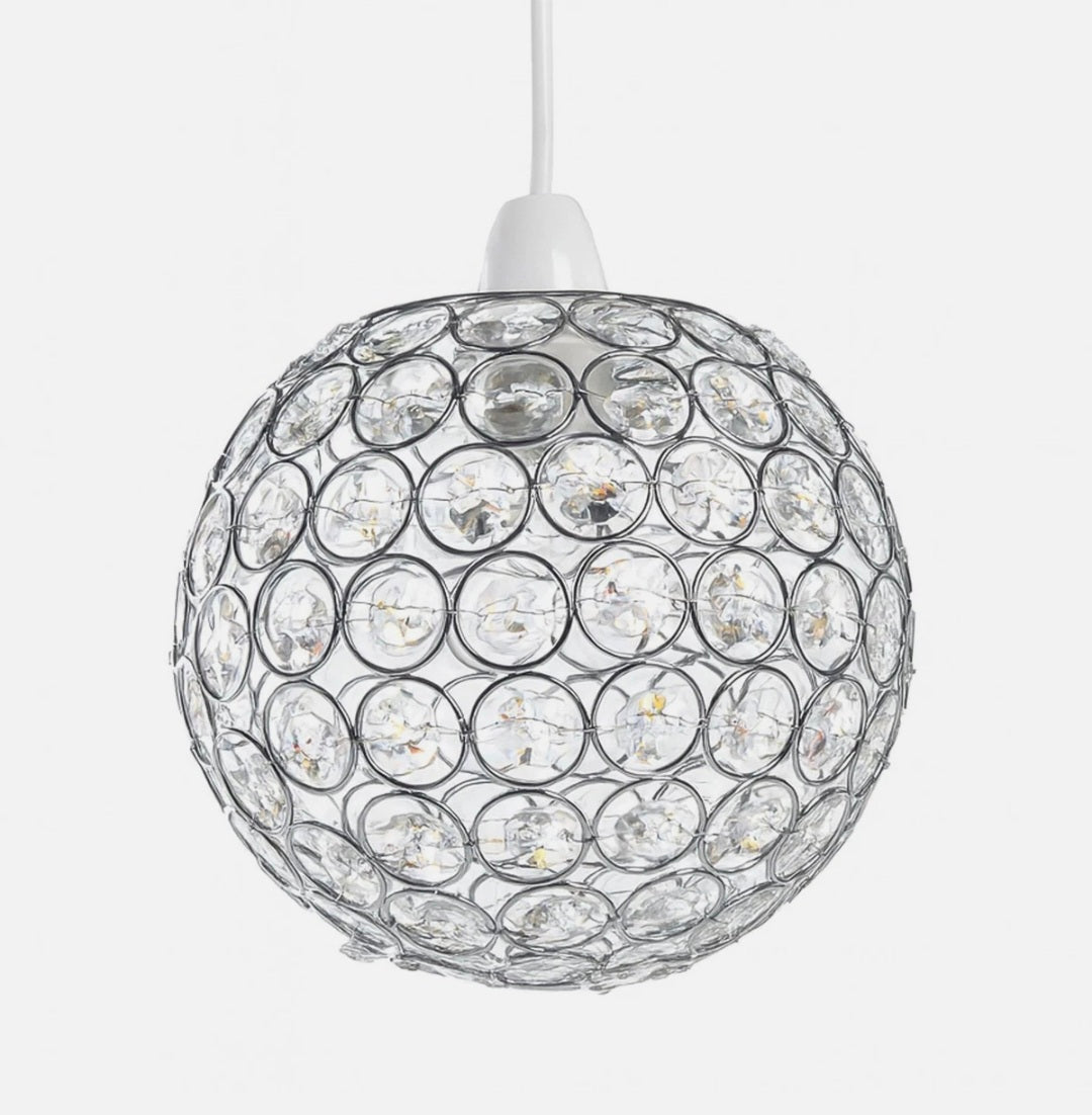 Crystal Acrylic Light Shade Ball