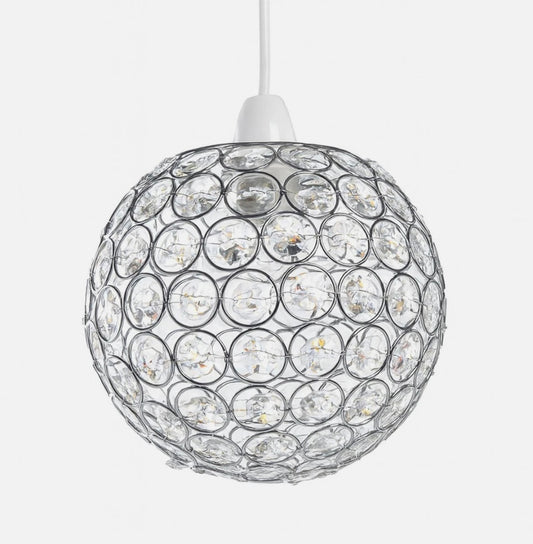 Crystal Acrylic Light Shade Ball