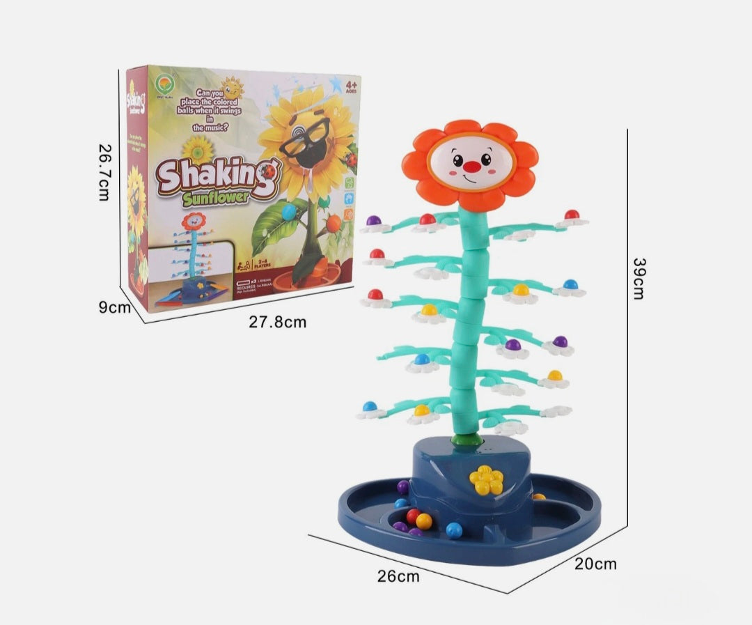 Musical Electronic Shaking Sunflower Race Game