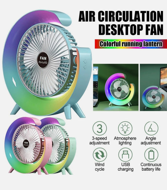 LED Desk Fan