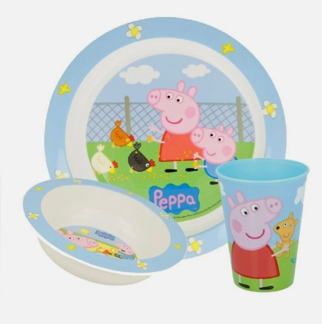 Girls Character Dinner Sets