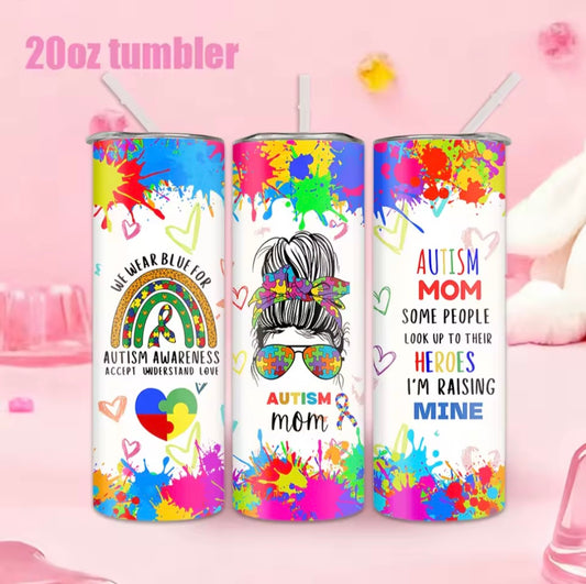 Autism Mum Tumbler