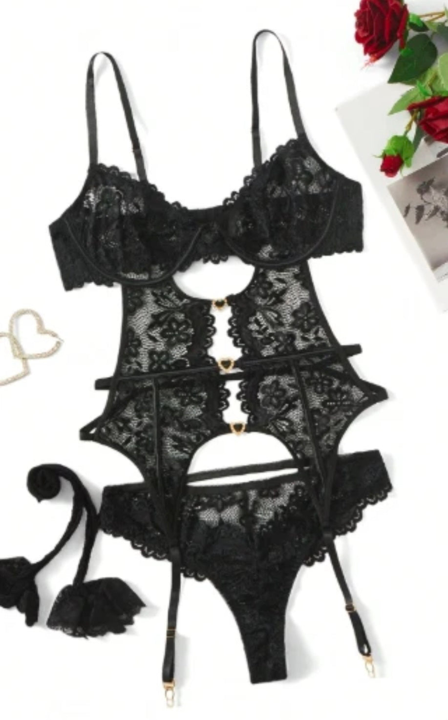 Lace Lingerie Set
