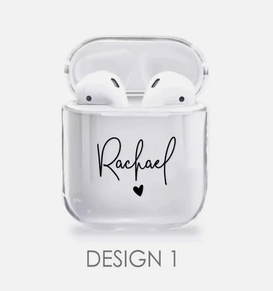 Personalised Silicone Airpods Case