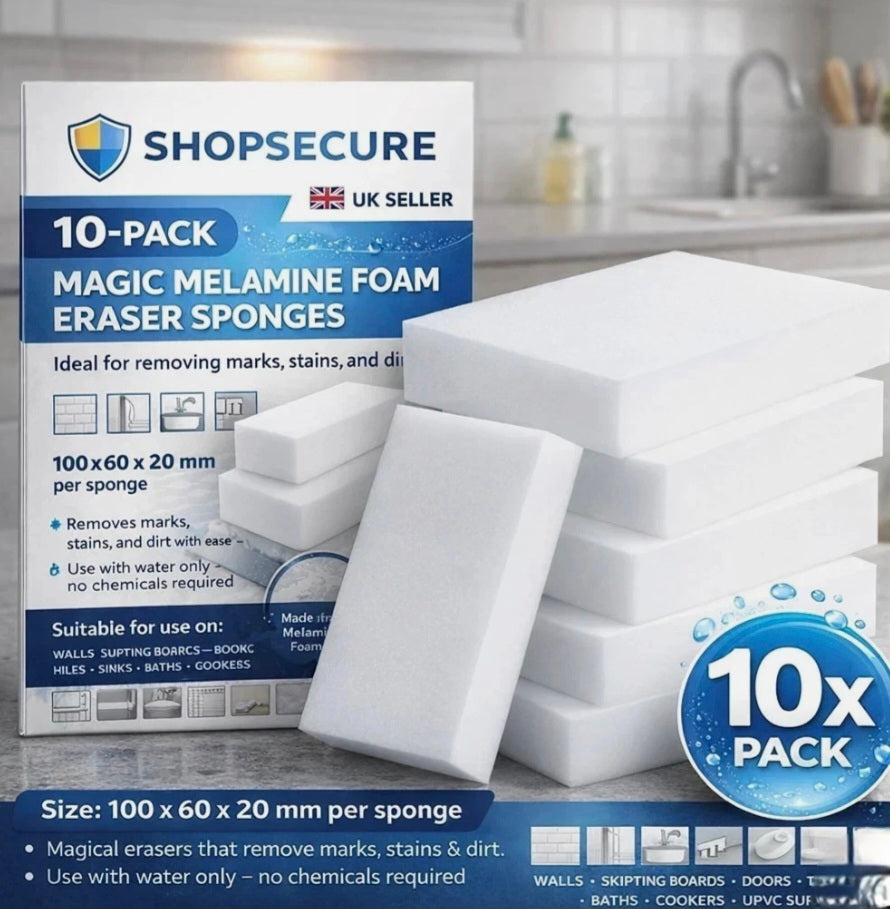 10 X Magic Cleaning Stain Remover Sponges