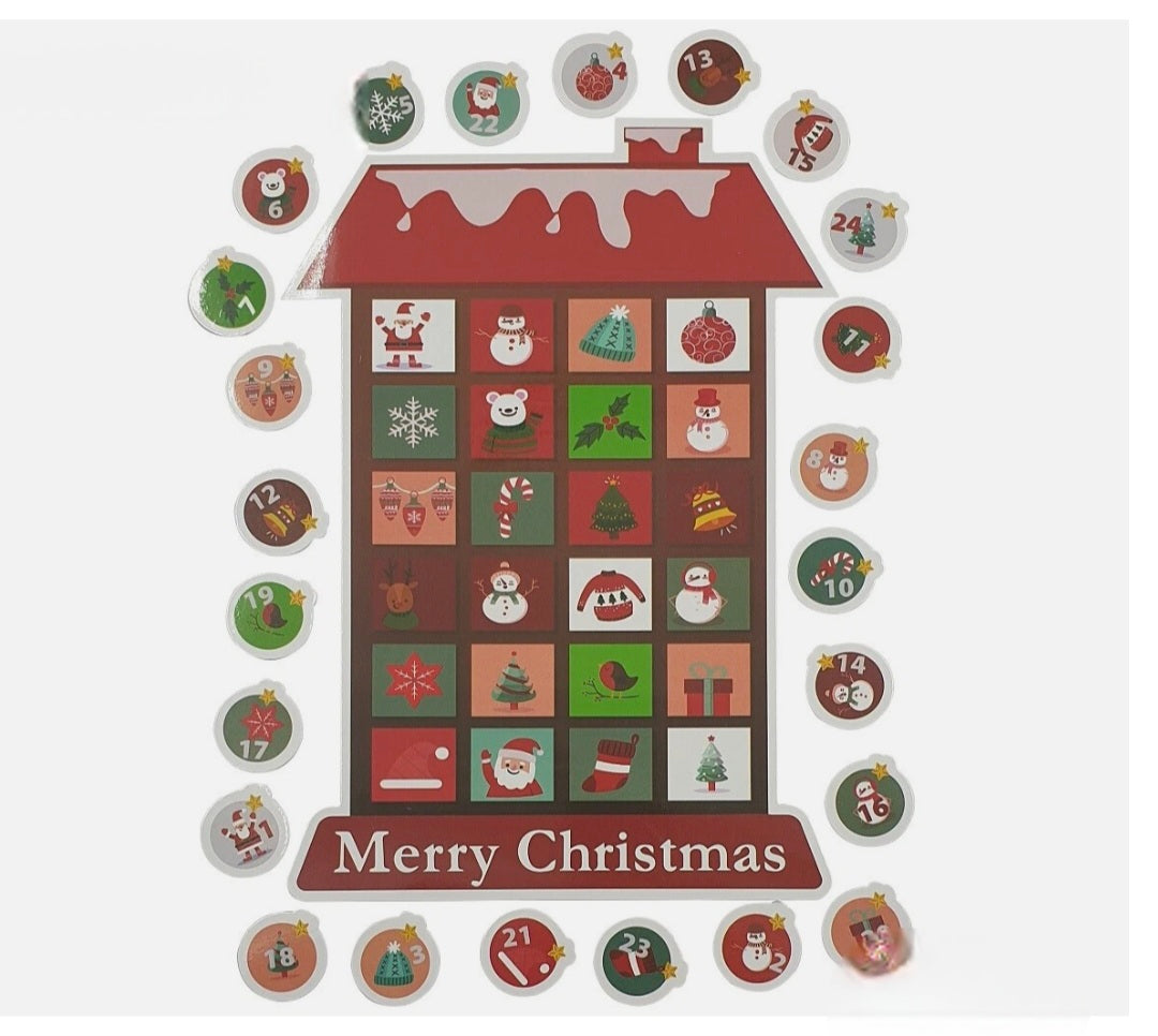 Magnetic Christmas Countdown Calendar