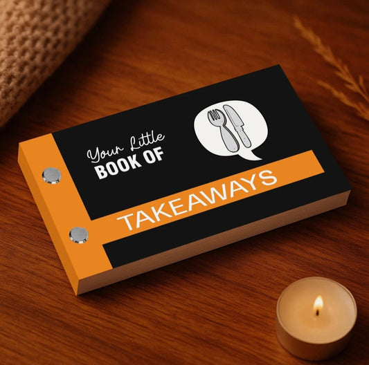 Book of Takeaways Novelty Coupons