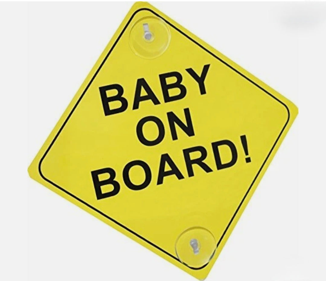2 Baby On Board Signs