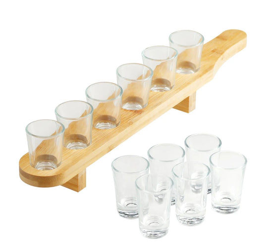 Shot Glasses with Holder