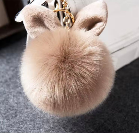 Pom Pom Keyring