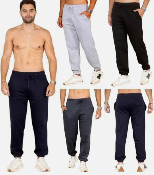 Mens Fleece Cuffed Joggers
