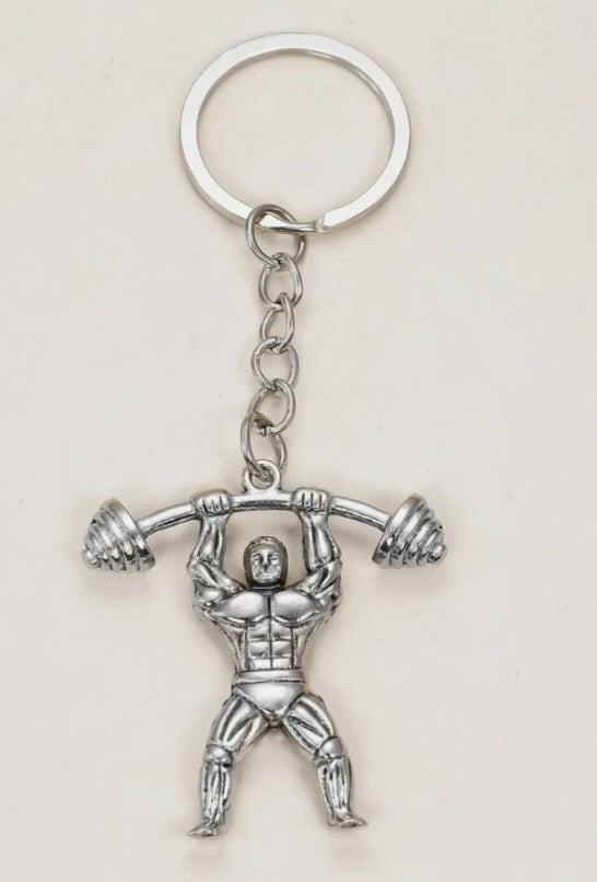 Bodybuilder Joke Keyring